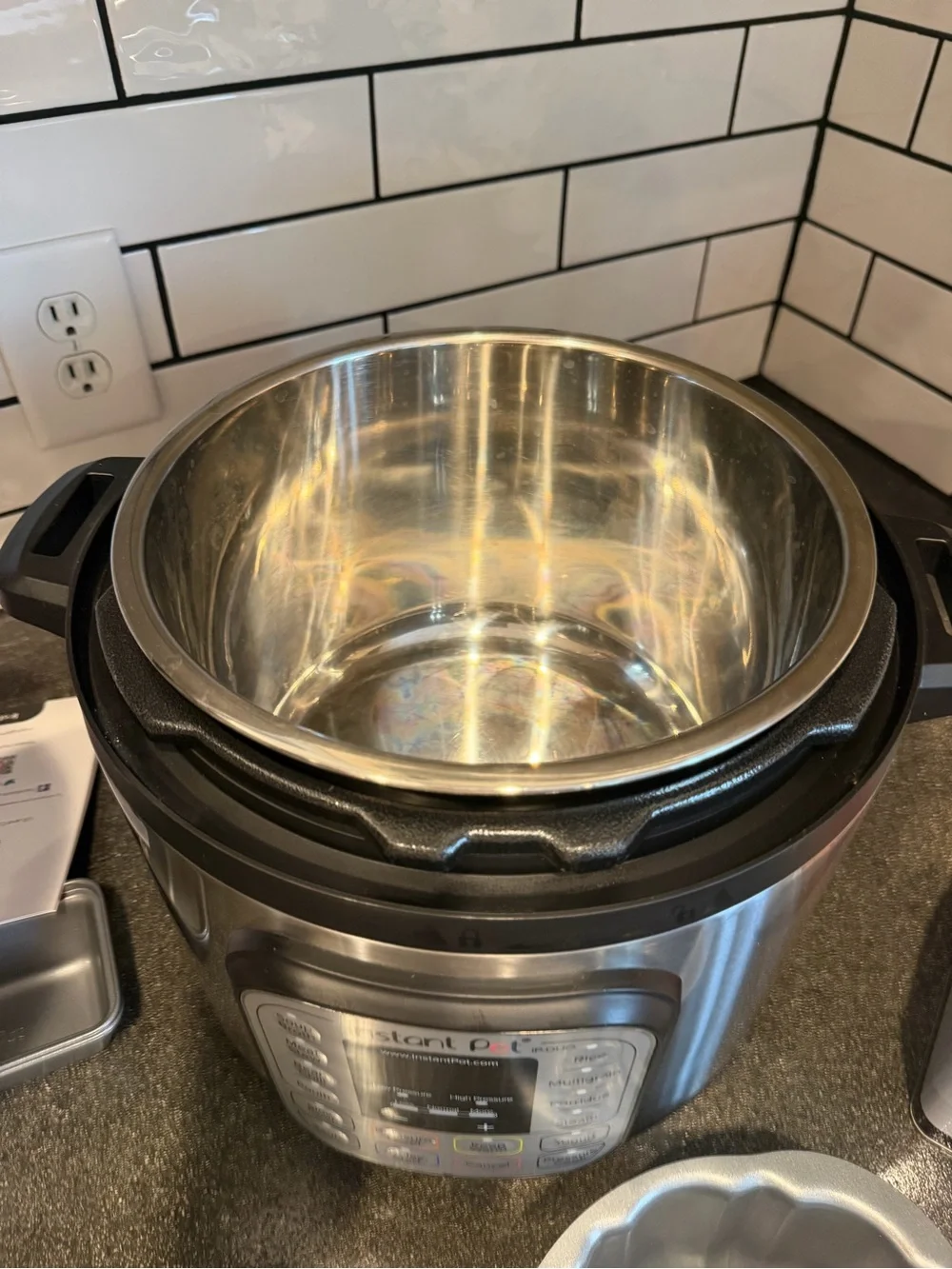 Instant Pot Duo 6-Quart Electric Pressure Cooker - Stainless Steel and Black